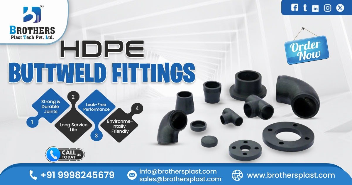 Supplier of HDPE Buttweld Fittings in Andhra Pradesh