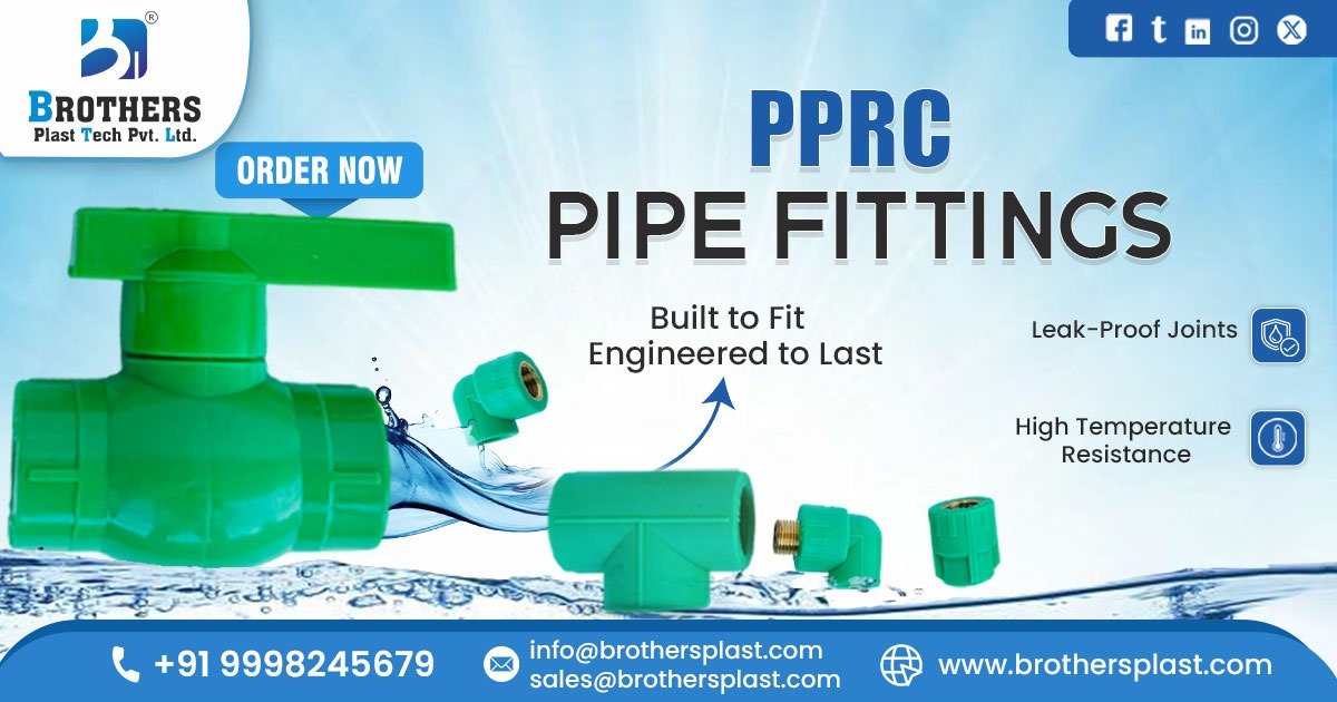 Supplier of PPRC Pipe Fittings in Andhra Pradesh