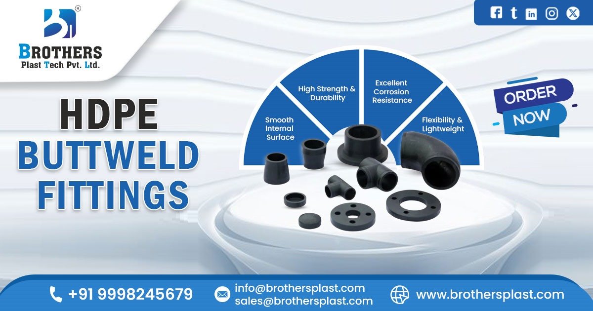 Supplier of HDPE Buttweld Fittings in Tamil Nadu