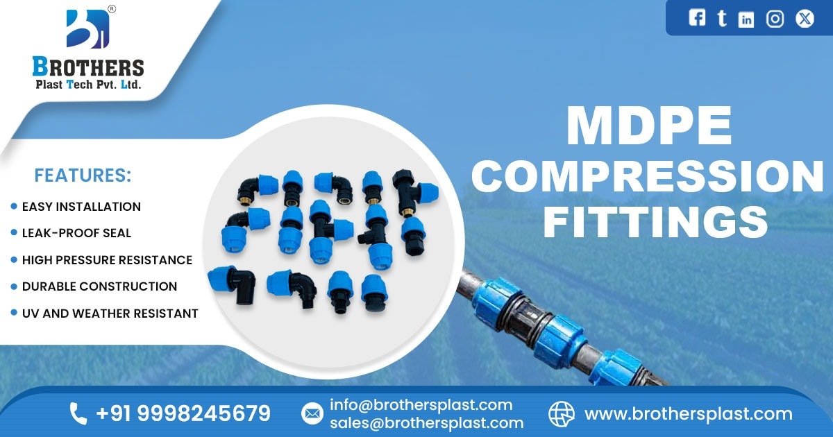 Supplier of MDPE Compression Fittings in Telangana