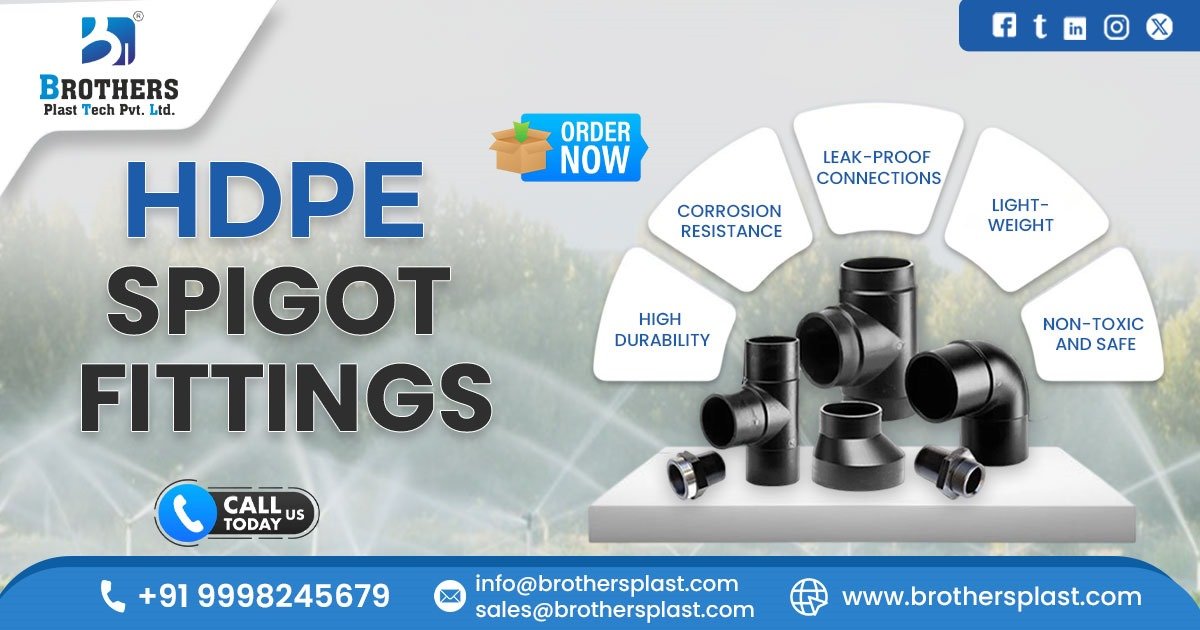 Supplier of HDPE Spigot Fittings in Andhra Pradesh
