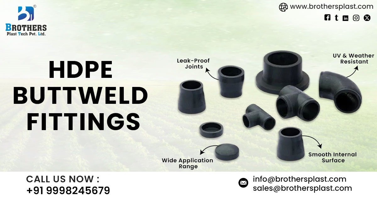 HDPE Buttweld Fittings in Telangana