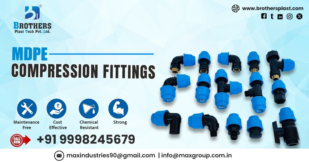 MDPE Compression Fittings in Madhya Pradesh