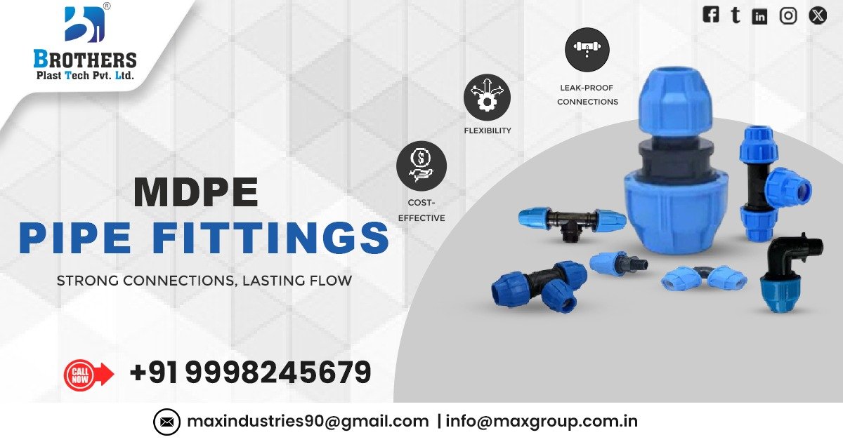 MDPE Pipe Fittings in Assam