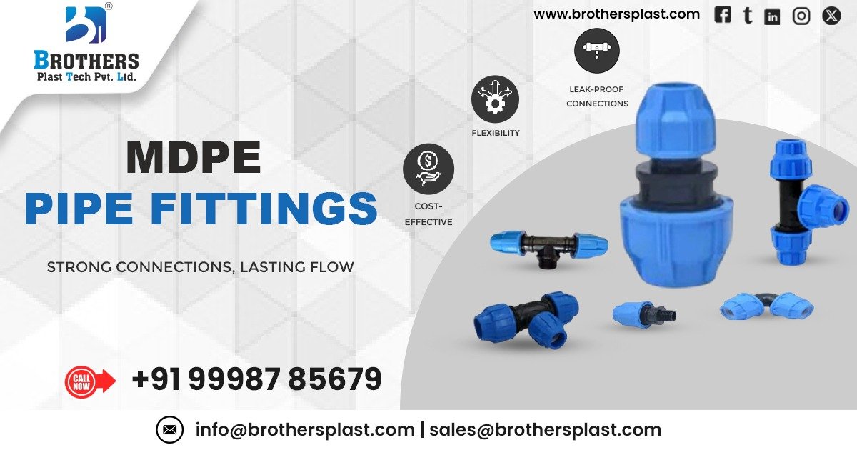 MDPE Pipe Fittings in Assam
