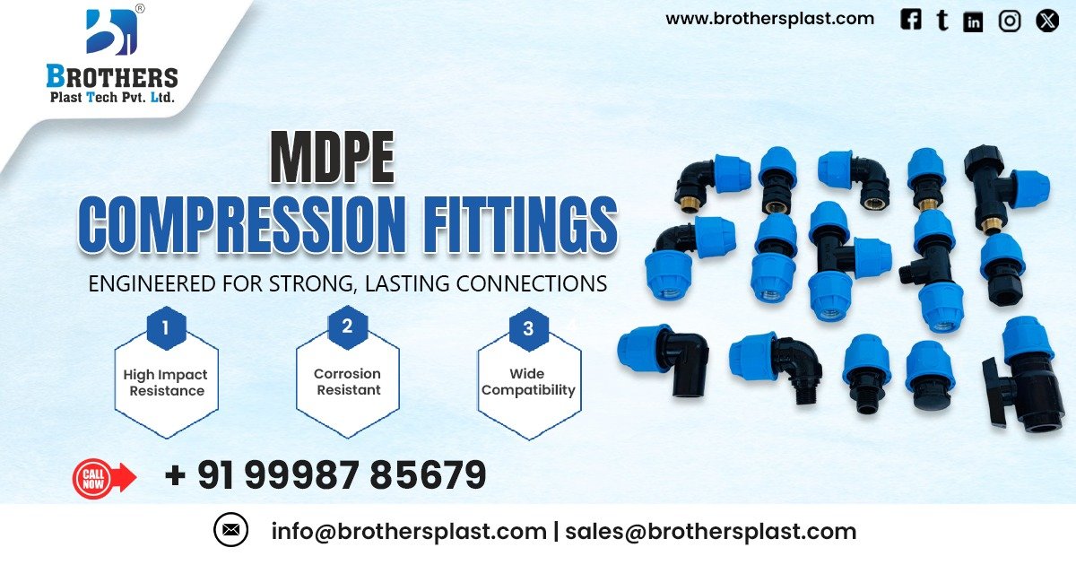 MDPE Compression Fittings in Gujarat