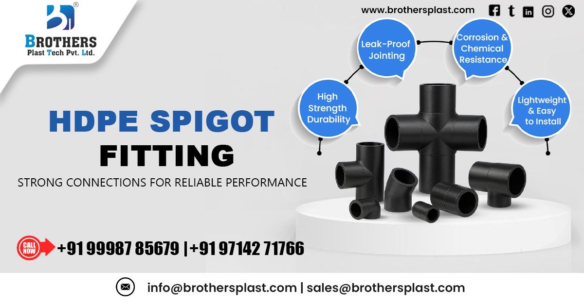 Top HDPE Spigot Fittings in Gujarat