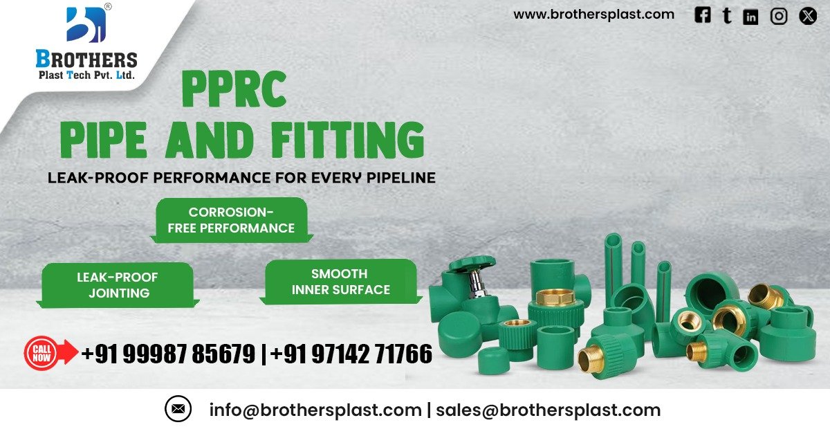 Premium PPRC Pipe and Fitting in Ahmedabad