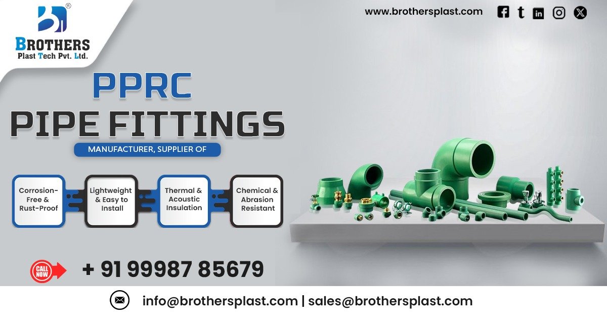 Best PPRC Pipes Fittings Manufacturer