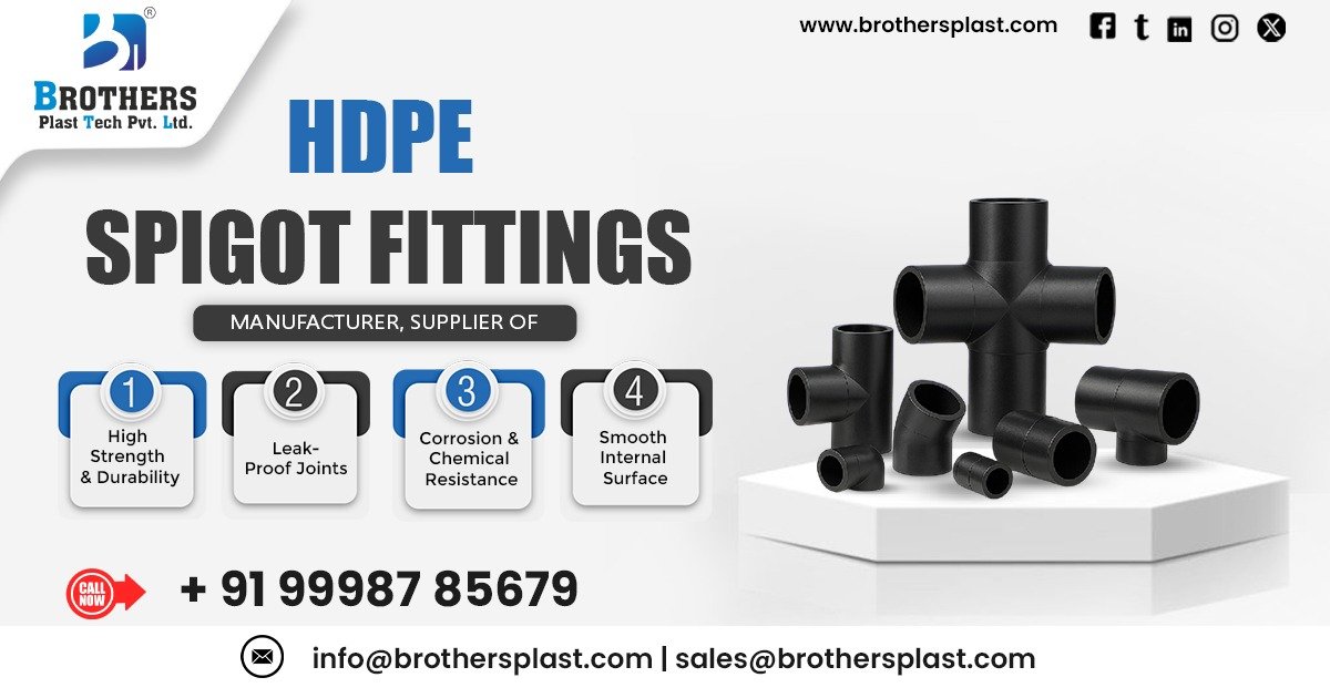 HDPE Spigot Fittings in Kerala