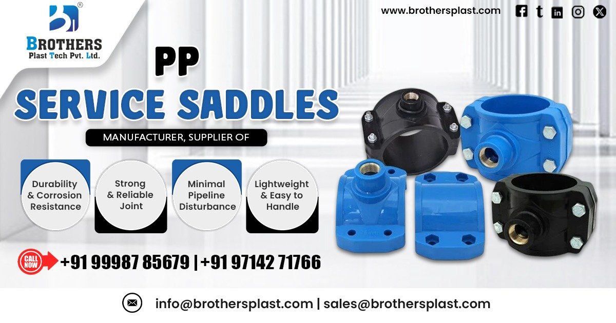 Premium PP Service Saddles in Gujarat