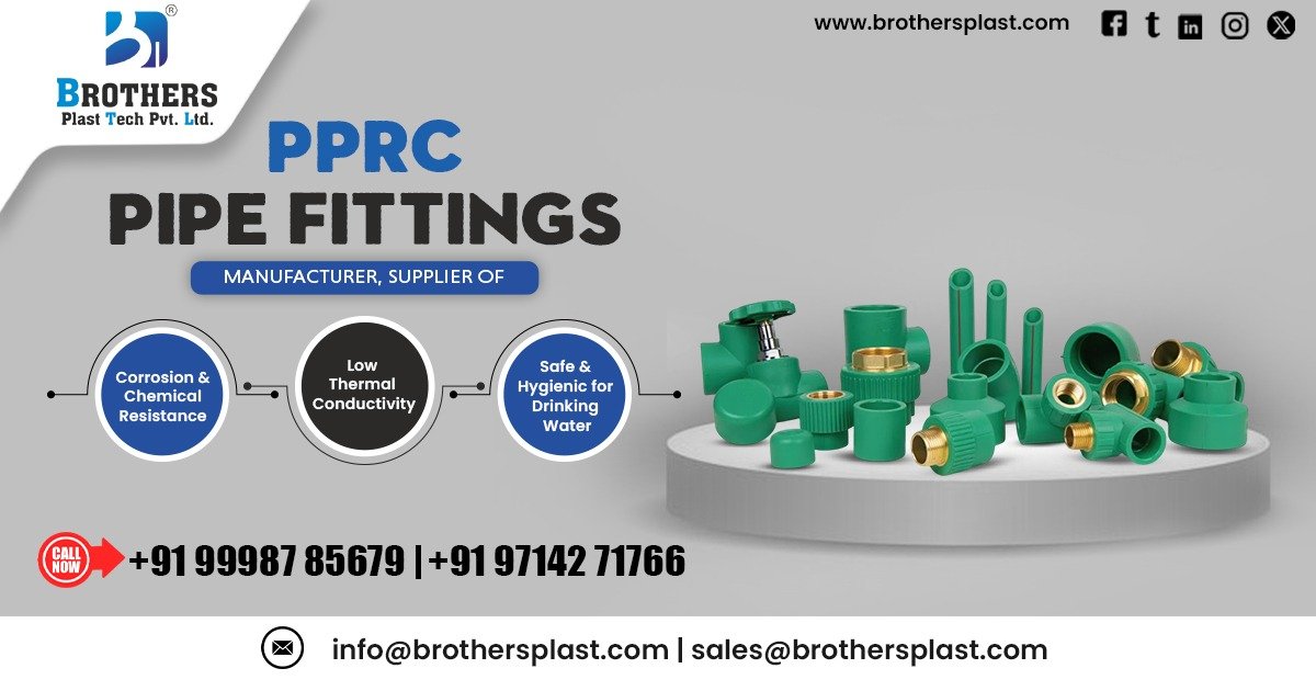 Best PPRC Pipes and Fittings Manufacturer in Gujarat