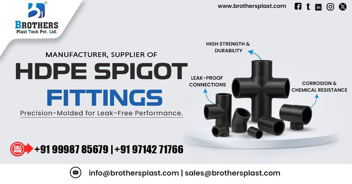HDPE Spigot Fittings in Assam