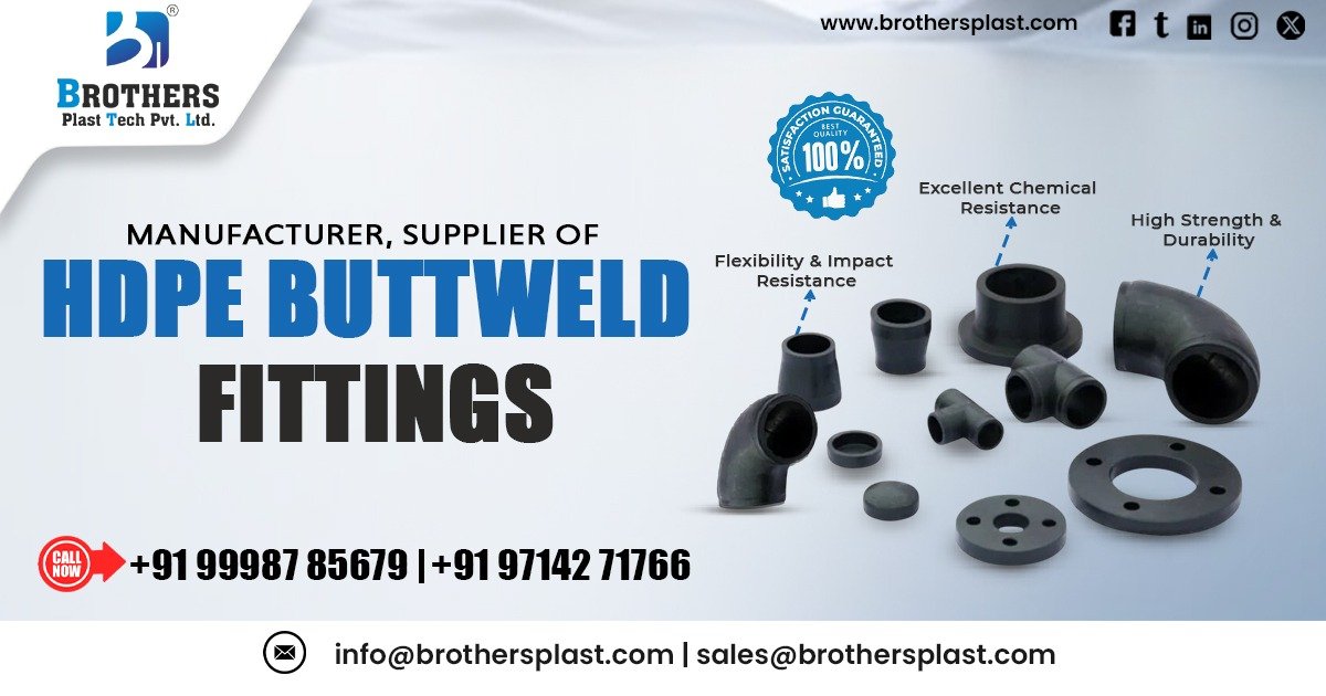 HDPE Buttweld Fittings in West Bengal