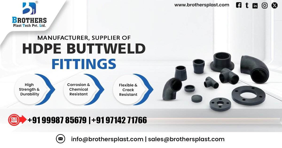 HDPE Buttweld Fittings in Sikkim