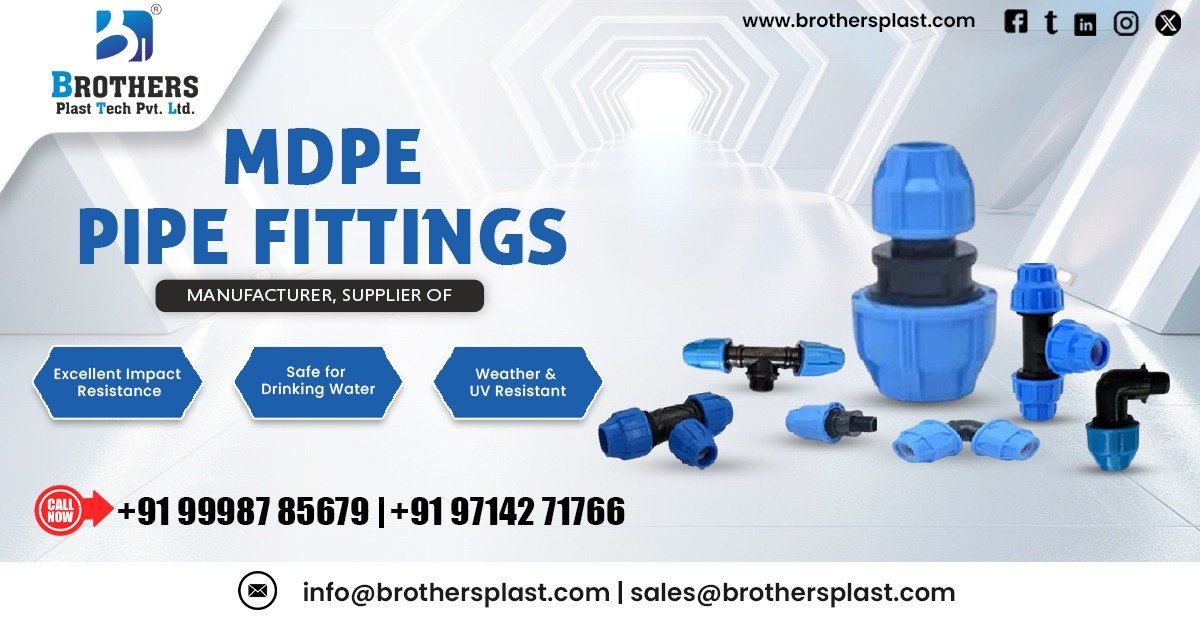 MDPE Pipe Fittings in Jharkhand