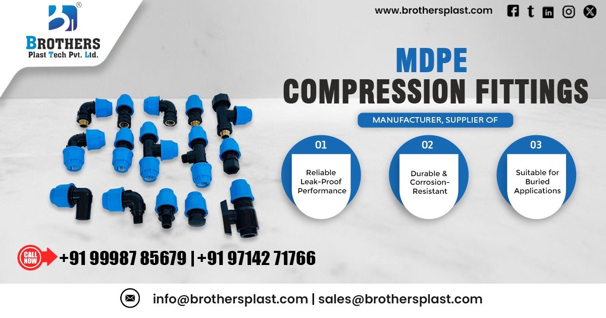 MDPE Compression Fittings in Punjab