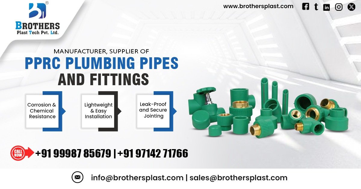 PPRC Plumbing Pipes and Fittings in Bihar