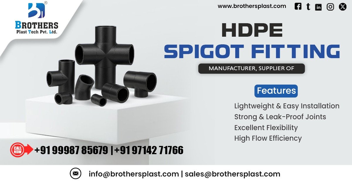 HDPE Spigot Fittings in Jharkhand