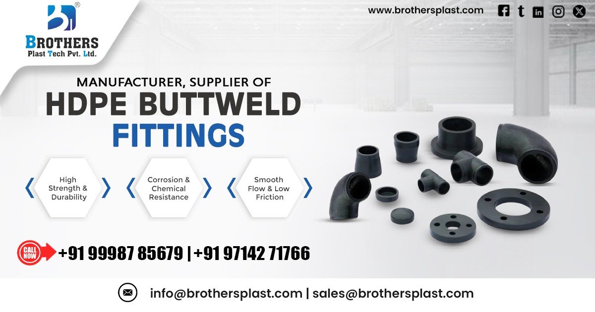 HDPE Buttweld Fittings in Delhi