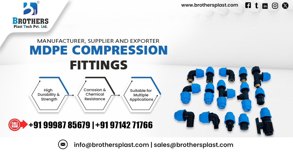 MDPE Compression Fittings in Delhi
