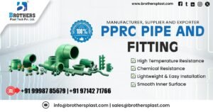 Best PPRC Pipes and Fittings for Residential and Commercial Use