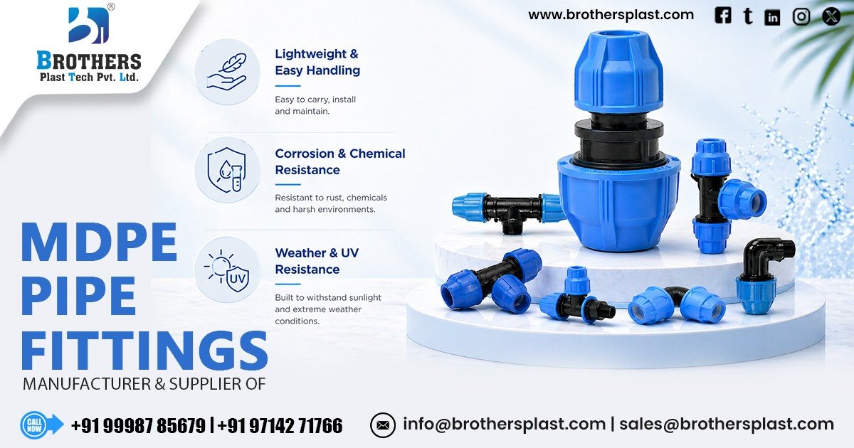 MDPE Pipe Fittings in Kuwait