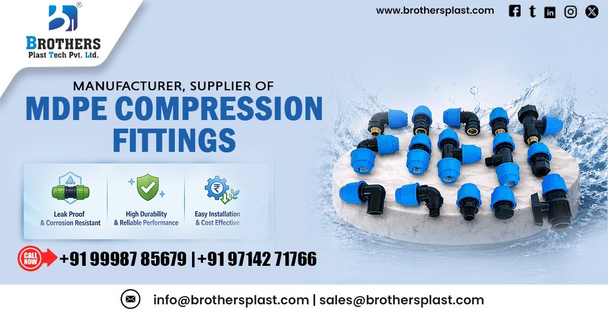 MDPE Compression Fittings in Sikkim