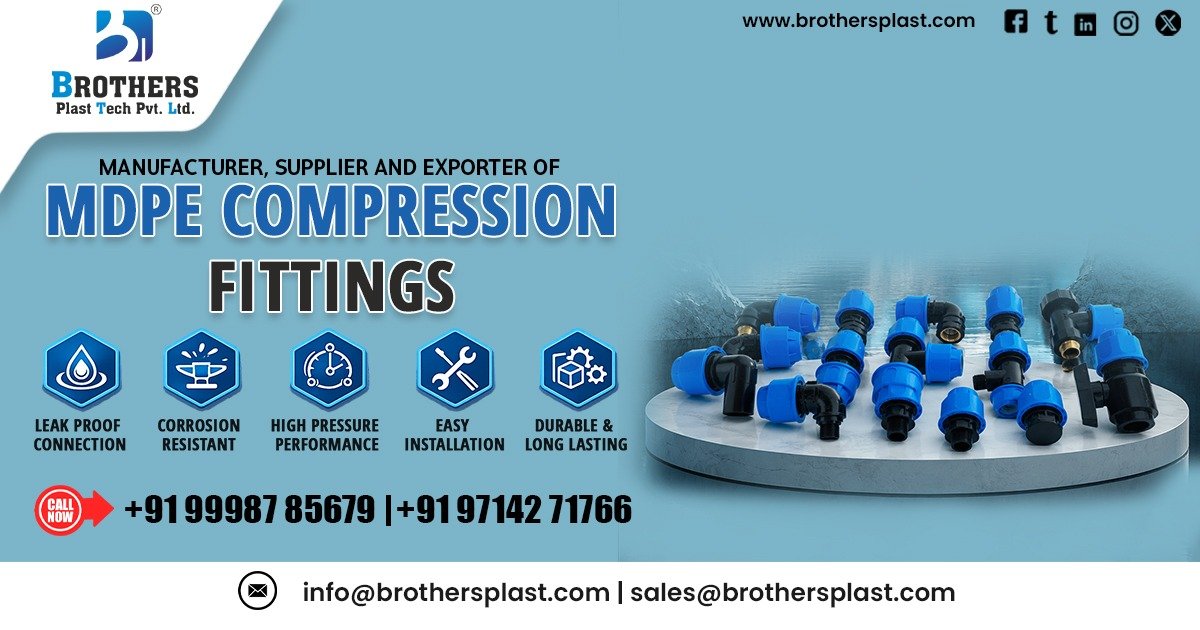 MDPE Compression Fittings in Qatar