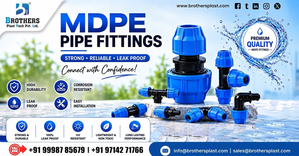 Premium MDPE Pipe Fittings in Qatar