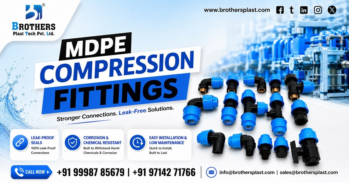 MDPE Compression Fittings in New Zealand