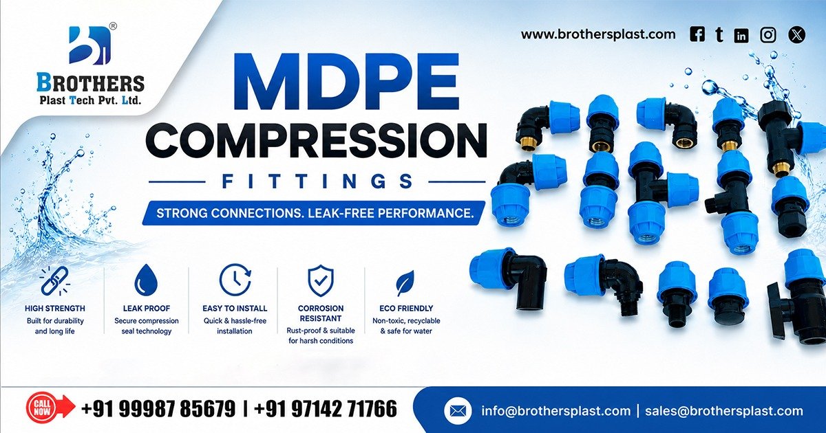 MDPE Compression Fittings in Rajasthan