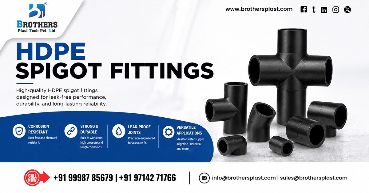 HDPE Spigot Fittings in Sikkim