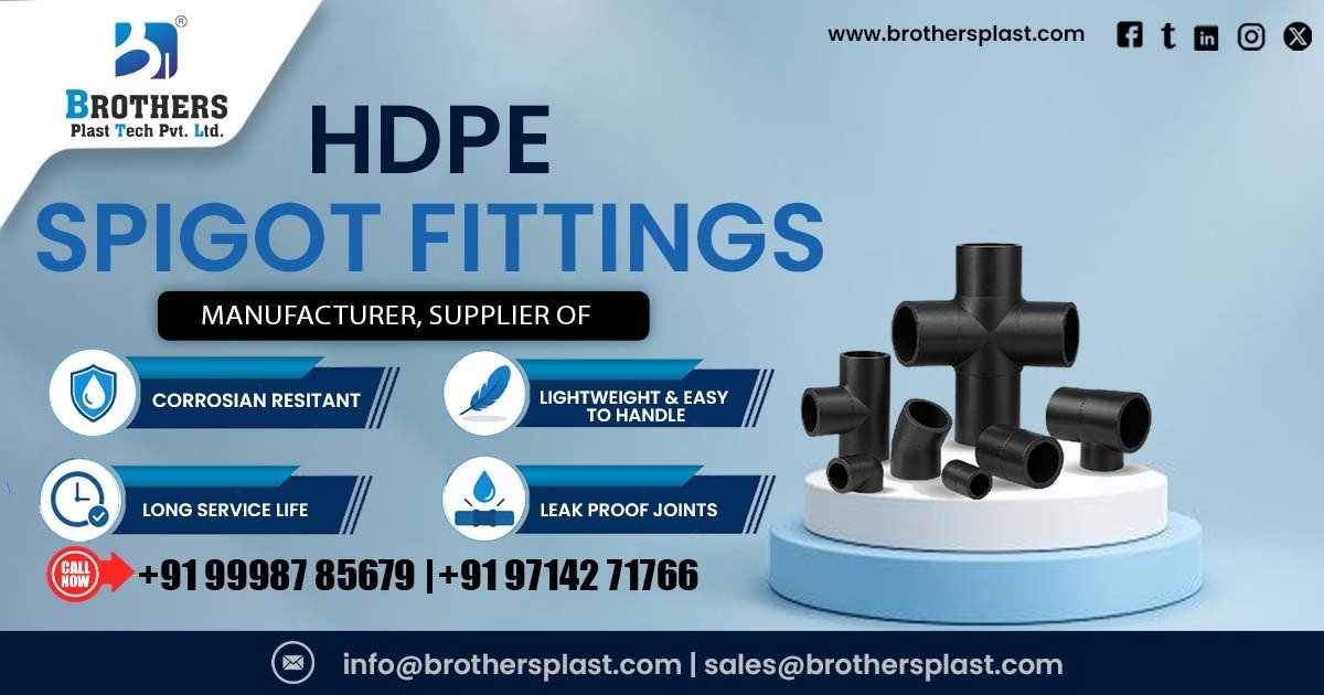 HDPE Spigot Fittings in Somalia
