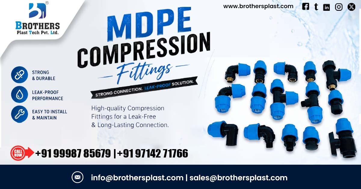 MDPE Compression Fittings in USA