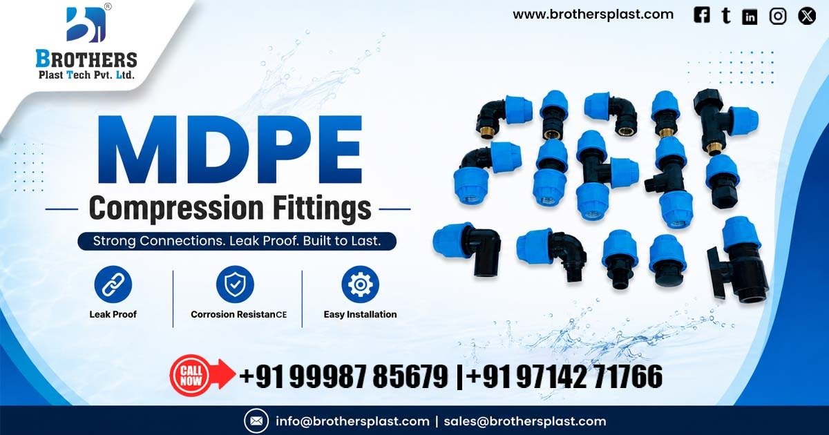 MDPE Compression Fittings in UAE