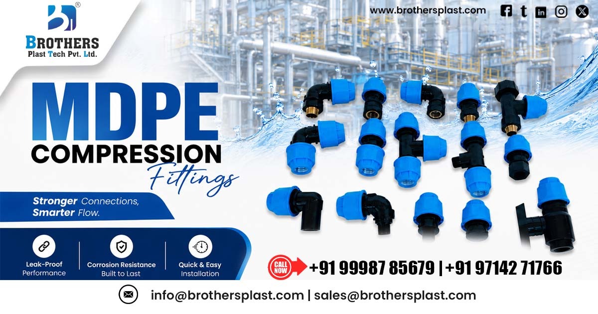 MDPE Compression Fittings in Rajasthan