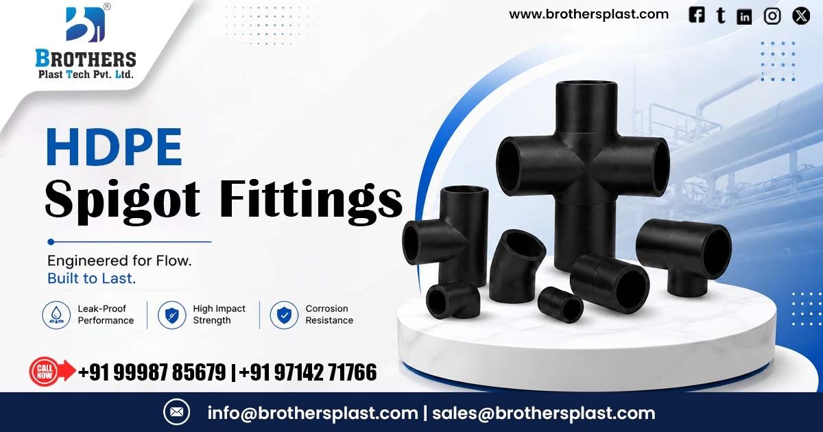 Top HDPE Spigot Fittings Supplier in Goa