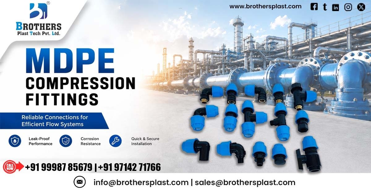 MDPE Compression Fittings in New Zealand