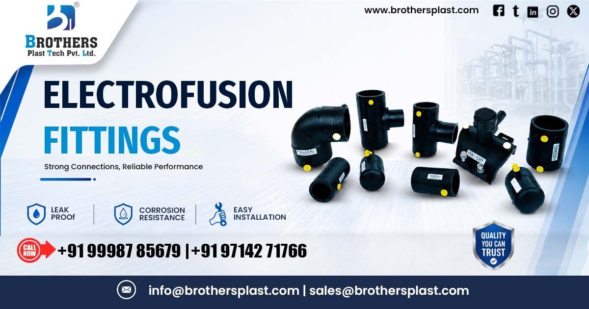 High Pressure HDPE Electrofusion Fittings in Saudi Arabia