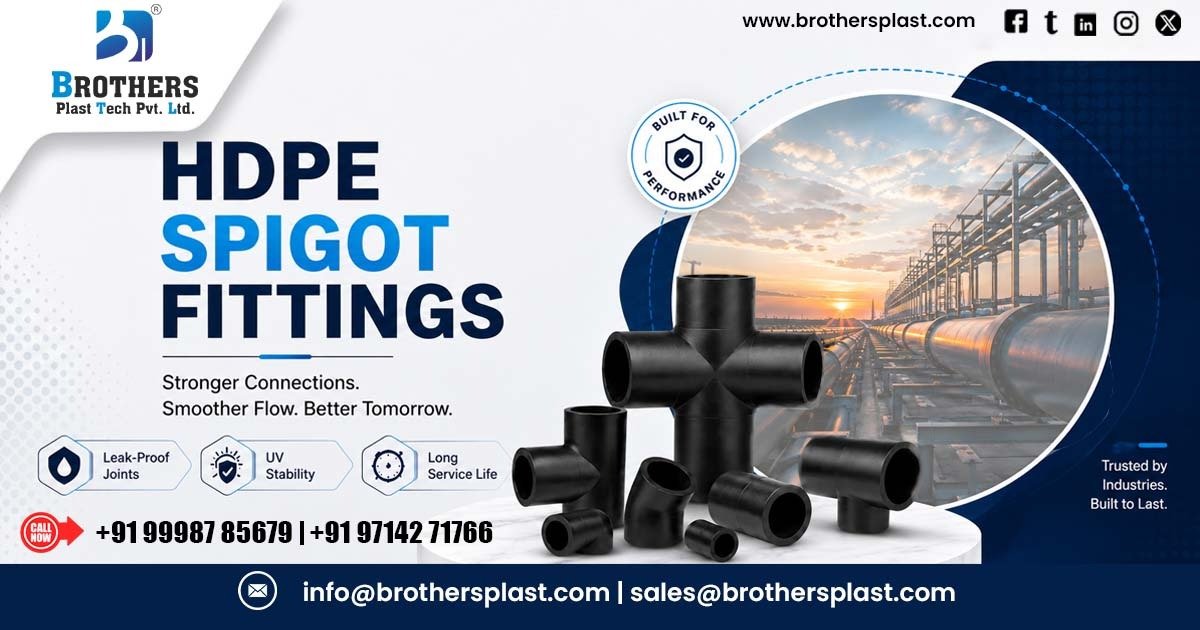HDPE Spigot Fittings in Manipur