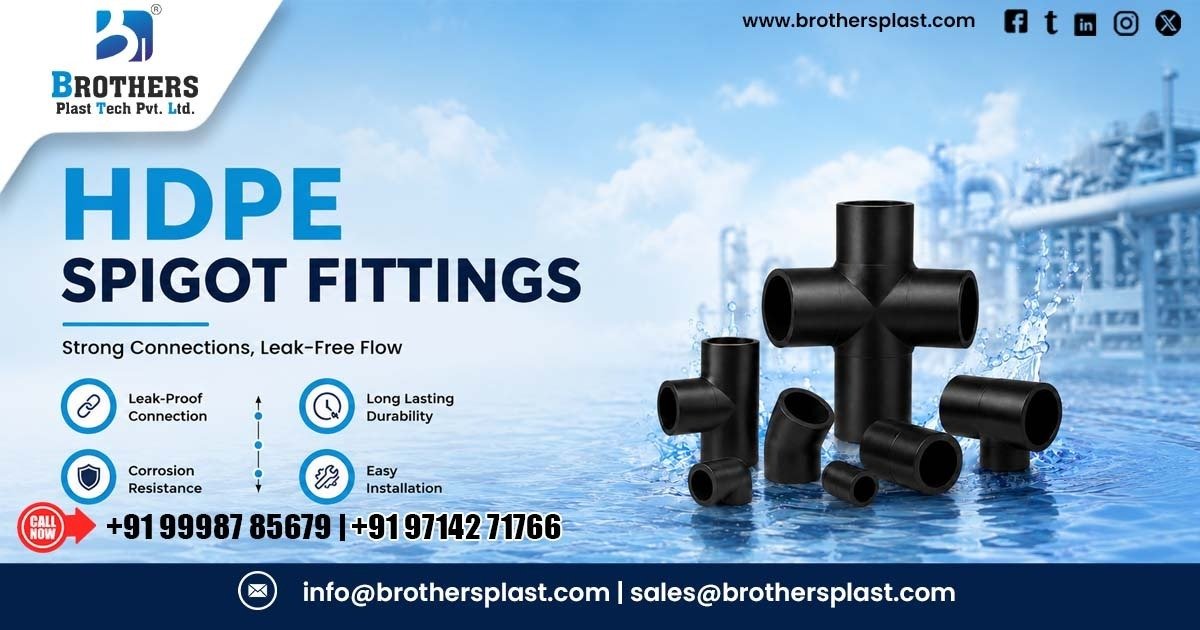 HDPE Spigot Fittings in Australia