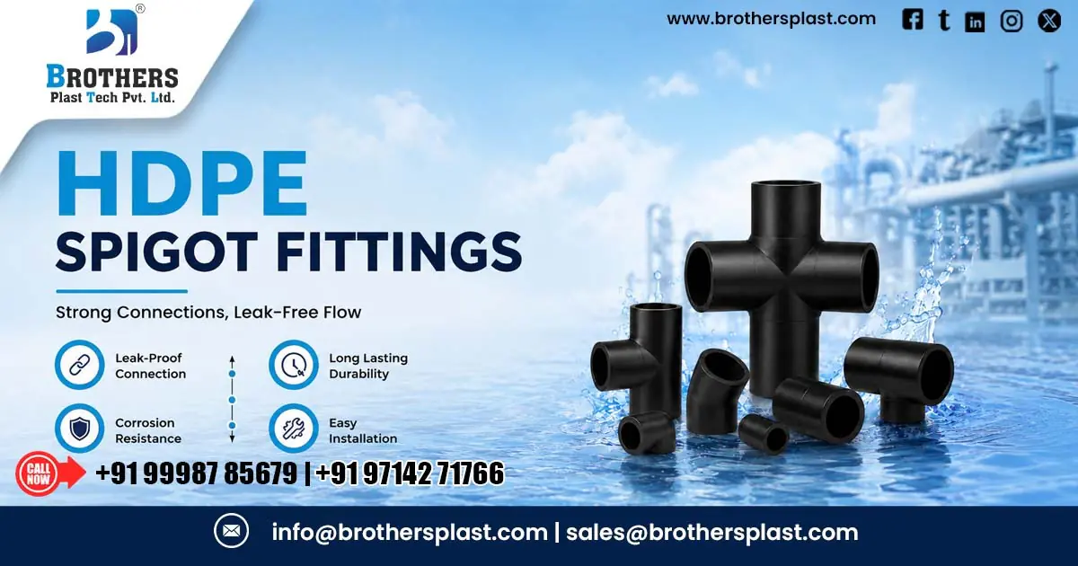 HDPE Spigot Fittings in Australia