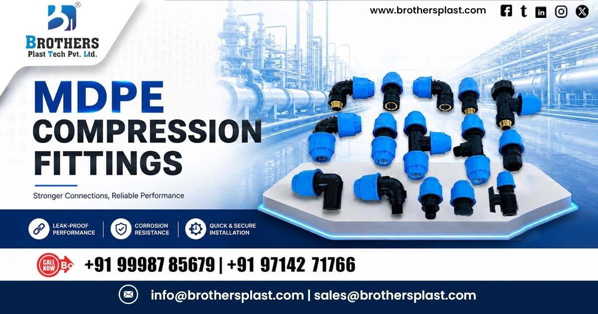 MDPE Compression Fittings in Arunachal Pradesh
