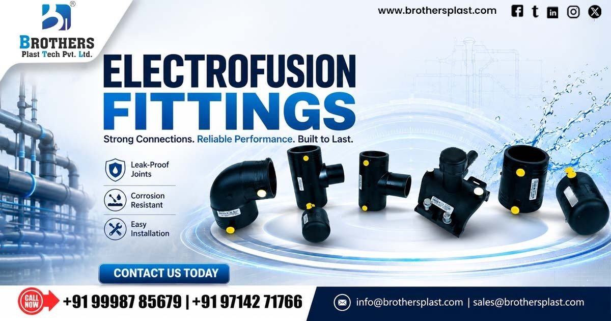 Premium HDPE Electrofusion Fittings Supplier in Maharashtra