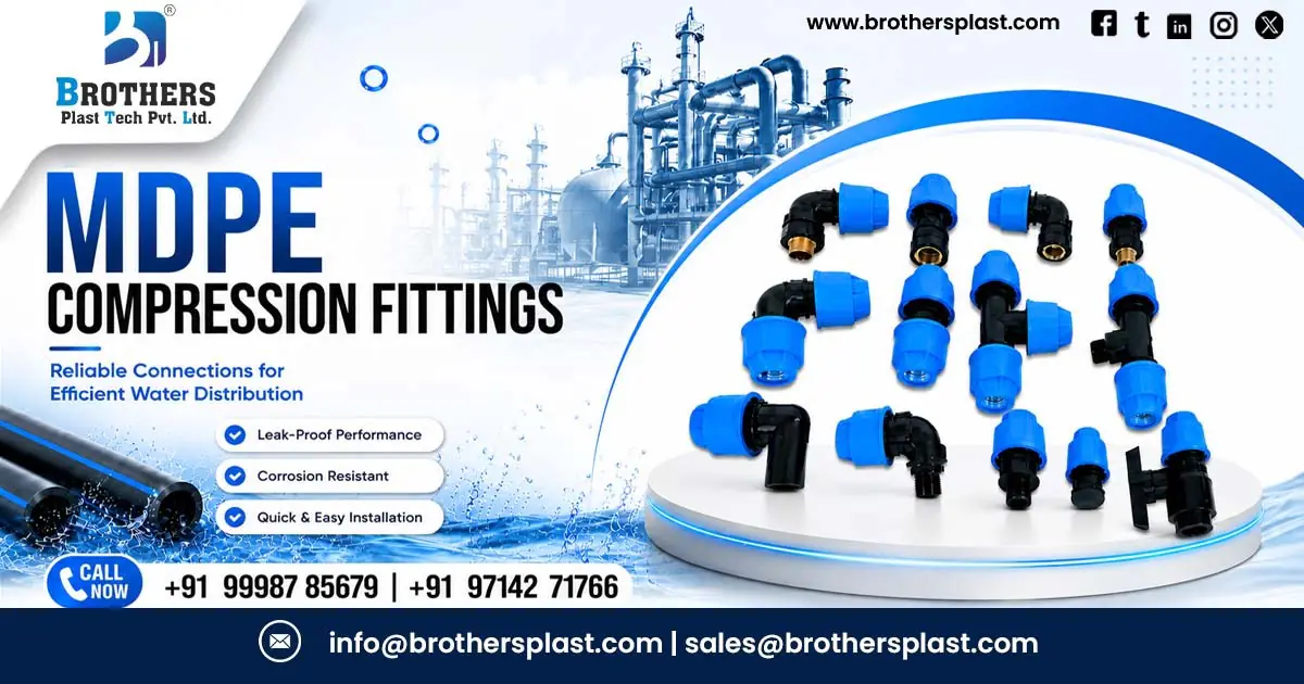 MDPE Compression Fittings Supplier in Andhra Pradesh