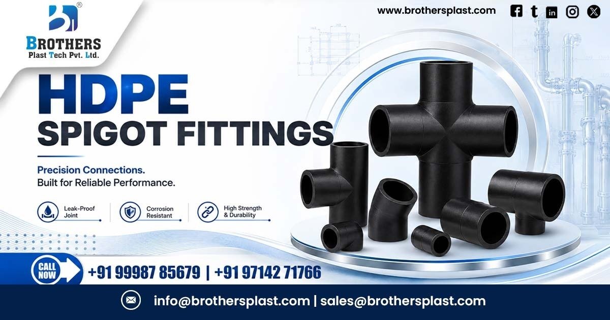 Supplier of HDPE Spigot Fittings in West Bengal