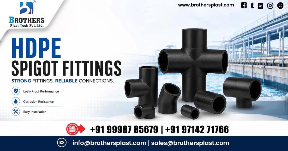 HDPE Spigot Fittings in USA