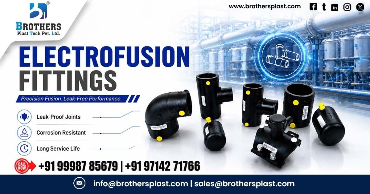 Premium HDPE Electrofusion Fittings Supplier in Rajasthan