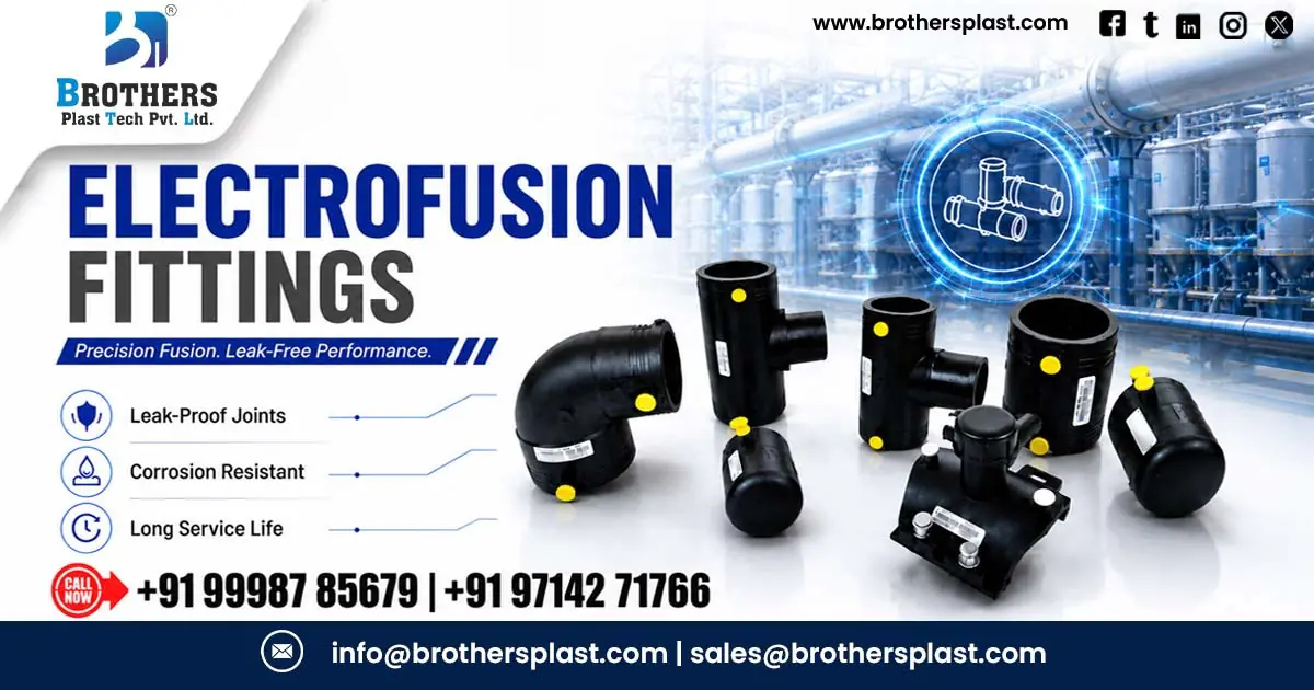 Premium HDPE Electrofusion Fittings Supplier in Rajasthan